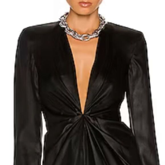 NWT Gauge 81 Zarate Mini Dress Black XS Revolve - Picture 3 of 16